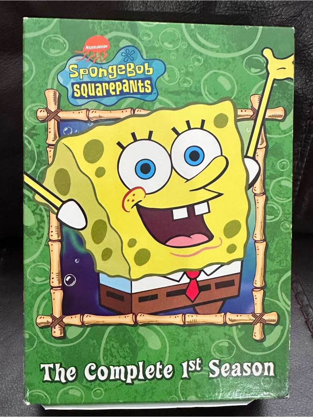 SpongeBob SquarePants Complete Season 1 Box Back - 3 DVDs